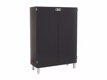 2K-SKÅP - Wood veneer highboard / office storage unit by Karl Andersson - view 2